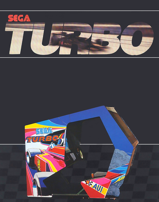 Turbo (encrypted, program 1363-1365) Arcade Game Cover